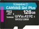 Карта памяти Kingston 128GB microSDXC C10 UHS-I U3 A2 R170/W90MB/s (SDCG3/128GBSP) - изображение 1