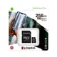 Карта памяти MicroSDXC 256GB UHS-I/U3 Class 10 Kingston Canvas Select Plus R100/W85MB/s + SD-адаптер (SDCS2/256GB) - изображение 2