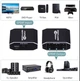 1x3 SPDIF / TosLink splitter optical digital Цифровий 3-х портовий розгалужувач оптичного аудіо звуку спліттер 1 на 3 порти s/pdif ( ADSP0103M1 ) - зображення 3