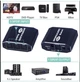 3x1 switch SPDIF / TosLink splitter optical digital Цифровий 3-х портовий перемикач комутатор оптичного аудіо звуку свіч 3 на 1 порт s/pdif ( ADSW0301M1 ) - зображення 2