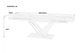 Стол FERNANDO CERAMIC 140(200)*90 бежевый/черный Intarsio - изображение 7