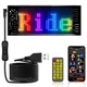 Світлодіодна LED панель для авто (17,3х7см), з Bluetooth, від USB - зображення 1
