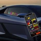 Світлодіодна LED панель для авто (17,3х7см), з Bluetooth, від USB - зображення 2