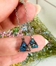 Серьги Равновесие из эпоксидной смолы Ручная работа - изображение 6