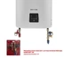 Водонагреватель Mixxus EWH-10100 FLAT DRY 100 л, 2,0 кВт, "сухой" ТЭН, вертикальный, прямоугольный, белый (WH0599) - изображение 4