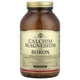 Кальцій магній плюс бір Solgar (Calcium Magnesium Plus Boron) 1000 мг/400 мг/3000 мг 250 таблеток SOL00516 - зображення 1