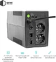 ИБП QUBE DG 850 850VA/480W LCD 2 x Schuko RJ-45 USB (QBDG850) - изображение 5
