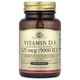 Вітамін Д3 Solgar (Vitamin D3) 5000 МО 100 капсул SOL19377 - зображення 1