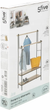 Стійка для одягу 5five Simply Smart Jano 96 x 46 x 164 см (3560232606229) - зображення 3