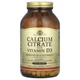 Кальцій цитрат та витамин Д3 Solgar (Calcium Citrate with Vitamin D3) 250 мг/150 МО 240 шт - зображення 1