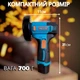 Аккумуляторная мини болгарка KRAFFTEC с двумя аккумуляторами 12В, в кейсе шлифмашина угловая мощная - изображение 4