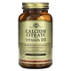 Кальцій цитрат та витамин Д3 Solgar (Calcium Citrate with Vitamin D3) 250 мг/150 МО 120 шт - зображення 1