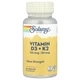 Вітамін Д3 та К2 Solaray (Vitamin D-3 & K-2) 5000 МО/50 мкг 60 шт - изображение 1