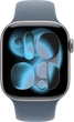 Ремешок Apple Sport Band для Apple Watch 38/40/41/42mm S/M Anchor Blue (MFGE4ZM/A) - изображение 3