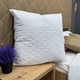 Подушка для сну гіпоалергенна Decorator Ultra Sonic 70x70х20 см, колір білий (84-147) - зображення 1