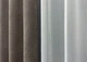Комплект штор VR-Textil Микровелюр Petek 100х270 2шт и Тюль 300х270 1707ш-1153т Какао с белым 71-031/1 - изображение 7