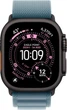 Ремешок Apple Alpine Loop Black Titanium Finish для Apple Watch 44/45/46/49mm M Light Blue (MG9L4ZM/A) - изображение 3