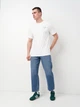 Футболка хлопковая длинная мужская Converse Special Waves Tee White 10027366-102 S White с принтом (194435387093) - изображение 3
