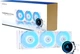 Система водяного охлаждения Chieftec Iceberg 360 ARGB WHITE (CLC-360-RGB-W) - изображение 6