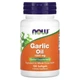 Олія часникова NOW Foods (Garlic Oil) 1500 мг 100 шт - изображение 1