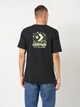 Футболка бавовняна довга чоловіча Converse CVM5T185 2XL Black (0198820348256) - зображення 1