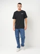 Футболка хлопковая длинная мужская Converse CVM5T195 L Black (0198820076463) - изображение 3