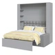Шкаф-кровать-диван Smartmebel ISIDA-160 (160 см х 200 см Пепельный ) (N 100-49:P) - изображение 2
