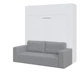 Шкаф-кровать-диван Smartmebel ISIDA-160 (160 см х 200 см Нимфея Альба) (N 100-49:N) - изображение 1
