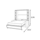 Шкаф-кровать-диван Smartmebel HF PLUS-160 K2 (160 см х 200 см Дуб Сонома ) (N 100-35:S) - изображение 4