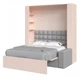 Шкаф-кровать-диван Smartmebel ISIDA-160 (160 см х 200 см Кашемир ) (N 100-49:V) - изображение 2