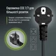 Кабель питания ColorWay CEE7/7-C13, 1.8 м Black (CW-CBP082-BK) - изображение 8