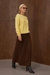 Джемпер із бавовняної пряжі Розмір XL-XXL (50-52) Лимонний - изображение 3