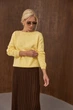 Джемпер із бавовняної пряжі Розмір XL-XXL (50-52) Лимонний - изображение 6