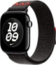 Pasek Apple Nike Sport Loop do Apple Watch 44/45/46/49 mm Midnight Black (195950648829) - obraz 2