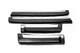 Комплект дверных молдингов (2008-2016) Черный для Toyota Land Cruiser 200 - изображение 1