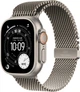 Ремінець Apple Milanese Loop Titanium для Apple Watch 44/45/46/49mm M Natural (MGHP4ZM/A) - зображення 2