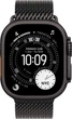 Ремешок Apple Milanese Loop Titanium для Apple Watch 44/45/46/49mm S Black (MGHR4ZM/A) - изображение 3