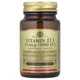 Витамин D3 Solgar (Vitamin D3) 1000 МЕ 100 жевательных таблеток - изображение 1