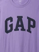 Футболка хлопковая длинная мужская GAP 105662387 XL Фиолетовая (1159843313) - изображение 5