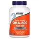 Риб'ячий жир, подвійна сила NOW Foods (DHA-500) 180 шт - зображення 1