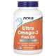 Ультра Омега-3 NOW Foods (Ultra Omega-3500 EPA/250 DHA) 180 шт - изображение 1