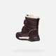 Зимові черевики Geox Trekkyup з мембраною Amphibiox, Dk Burgundy, 39 євро - изображение 5