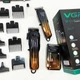 Комплект VGR 3 в 1 V-644 акумуляторна машинка для стрижки, триммер та електробритва шейвер - изображение 1