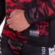 Костюм компрессионный мужской рашгард лонгслив и штаны VNM OKINAWA 9504-9604 2XL Черный-красный - изображение 5