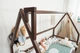 Детская кровать домик Монтессори BUSY WOOD напольная с ламелями Модель 1 190х90 см темное дерево - изображение 7