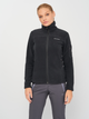 Bluza damska rozpinana streetwear polarowa Columbia Fast Trek II Jacket 1465351010 L Czarna (886535600447) - obraz 1