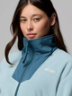 Толстовка на блискавці без капюшона на флісі жіноча Columbia Sequoia Grove Full Zip F 2085313461 S Синя (198711079627) - зображення 6