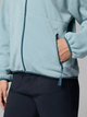 Толстовка на блискавці без капюшона на флісі жіноча Columbia Sequoia Grove Full Zip F 2085313461 S Синя (198711079627) - зображення 7