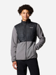 Bluza męska rozpinana streetwear polarowa Columbia Basin Butte FZ Fleece II 2101761023 XL Szara (195981338225) - obraz 1
