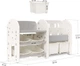 Детский стеллаж Mealux Crato White (KD-E051 White) - изображение 3